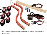 Street FX Proflex Kit - Red LEDs - Chrome 1044653
