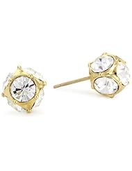 kate spade new york "Lady Marmalade" Gold-Tone Crystalstud Earrings