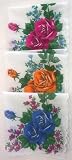 Bold Colors Rose Handkerchief