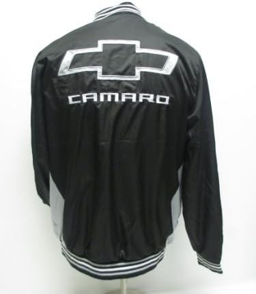 Camaro Ripstop Windbreaker (Black, Small)