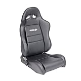 ProCar by Scat 80-1605-61L SPORTSMAN Black Vinyl/Velour Left Racing Seat