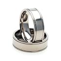 New 7mm Titanium Ring w/ Comfort Fit Band 100's of Sizes & Styles Available