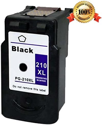 Remanufactured Black Ink Cartridge Replacement for Canon PG-210XL (1 Black) 1 Pack Compatible With PIXMA IP2700 PIXMA IP2702 PIXMA MP240 PIXMA MP250 PIXMA MP490 PIXMA MP270 PIXMA MP495 PIXMA MX320 PIXMA MP460 PIXMA MX340 PIXMA MX350 PIXMA MP280 PIXMA MX42