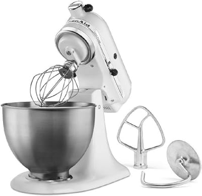 New Made USA Kitchenaid Ultra Power Ksm95wh 10-speed Stand Mixer 4.5-quart White