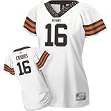 Reebok Cleveland Browns Joshua Cribbs Women's Field Flirt Fashion Jersey Medium