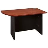 Review O'Sullivan Industries Inc  / OSL12563CCP Radius Desk, Left, 41-3/4x23-1/2x29-7/8, Cherry/Pumice