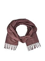 Cesare Gatti Bufanda Seda (Rojo / Gris)