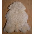 XXL Schaffell wie Eisb�r wei� 130-140cm