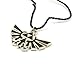 Dancingstars Legend of Zelda Triforce Necklace (Silver #B)