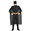 Batman Begins tm Dark Knight tm Muscle Chest Costume Size Small age 3-4 years