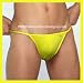Groovin' String Bikini Brief - Yellow