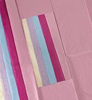 5 Sheets of Coloured Tissue Paper