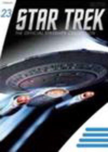#23 Star Trek NEBULA Class DieCast Metal Ship-UK/Eaglemoss w Mag