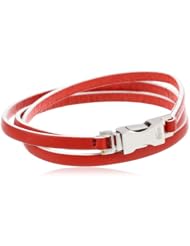 Lacoste Leather Bracelet, 7.25"