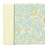 CR Gibson Post-Bound Magnetic Page Photo Album and Scrapbook with CD Storage Pocket, Cabana Batik,