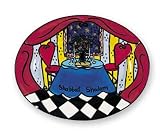 Shabbat Oval Platter by Judaica by Wynter Rosen