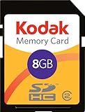 Kodak SDHC 8 GB Class 2 Flash Memory Card KSD8GBPSBNA