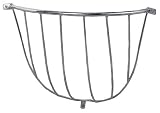 Kerbl 3271 Eck-Heuraufe, verzinkt