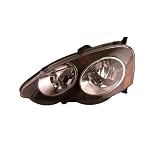 2002-2004 Acura RSX Headlights Black Amber by Instyleparts