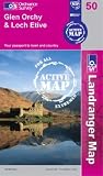 Glen Orchy and Loch Etive (OS Landranger Map Active) (OS Landranger Map Active)