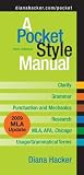 A Pocket Style Manual 5e with 2009 MLA Update