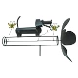 Dachshund & Butterflies Whirligig