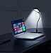 LED Concepts® 26 LED Dimmable Desk Lamp - Touch -Sensitive Design -Cordless Option - 3 Different Light Settings - Great for Night Time Reading, Work, Studying, or Accent Lighting Perfect for Any Room (Black)