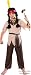Native American Warrior Costume (Size:Medium 8-10)