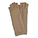 isotoner womens of Finger Therapeutic Gloves Pair X Small Open, Camel, X-Small US
