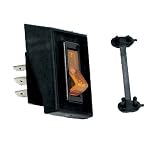 Produkt-Bild: Kippschalter mit Konsole, passend f&uuml;r Nebelschlussleuchte etc., kombinierbar im Stecksystem, 6/12 Volt