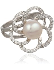 Bella Pearl Flower Pearl Ring