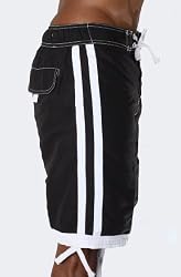 Alki'i Men's Boardshorts - Plain Drawstring