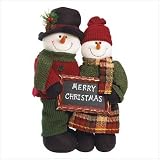 Christmas Plush Snowman Couple #35711