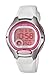 Casio Women's LW200-7AV Digital White Resin Strap Watch