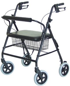 Walkabout Imperial Four-Wheel Rollator - Bariatric: 20