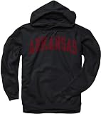 Arkansas Razorbacks Black Arch Hooded Sweatshirt