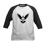 Artsmith, Inc. Kids Baseball Jersey Dove with Cross for Peace
