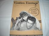 GOLDEN EARRINGS MARLENE DIETRICH 1946 SHEET MUSIC SHEET MUSIC 265