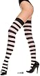 1st Fantasies Quality Fun Wide Stripes Thigh High Stockings (Various Colors)