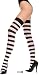 1st Fantasies Quality Fun Wide Stripes Thigh High Stockings (Various Colors)