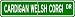 Cardigan Welsh Corgi STREET SIGN ~ High Quality Aluminum ~ Dog Lover