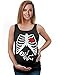 Halloween Pregnant Xray Skeleton Baby Boy Pregnancy Maternity Tank Top Tunic