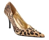 LEOPARD POINTED TOE HEEL