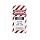 North Safety "Danger Equipment Lockout - A Life Is On The Line" Styrene Tag with Reverse Side Dismissal Warning, 5-3/4" Length, 3" Width