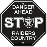 Oakland Raiders Stop Sign