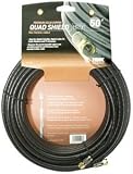RG6 Premium Solid Copper Quad-shield Coaxial Cable