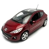 2009 Peugeot 207 CC Coupe Burgundy 1 18 