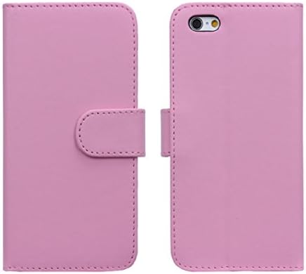 iPhone 6/6s Wallet Leather Case Cover - Flip Slim Wallet for iPhone 6/6s (4.7") by AtCost - Ultra Slim Protective Phone Cover (Pink)