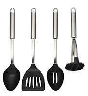 4 Piece Stainless Steel Utensils Set