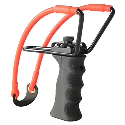 Dostyle adjustable stainless hunting slingshot high vel…